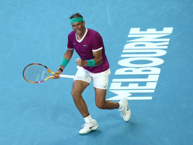 Nadal Storms Into Semis